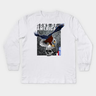 4th of July Kids Long Sleeve T-Shirt